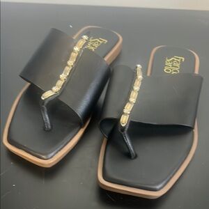 Franco Sarto Black Women's Sandals